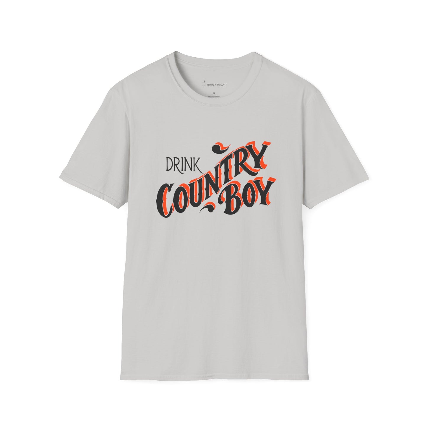 Drink Country Boy Beer Unisex Softstyle T-Shirt