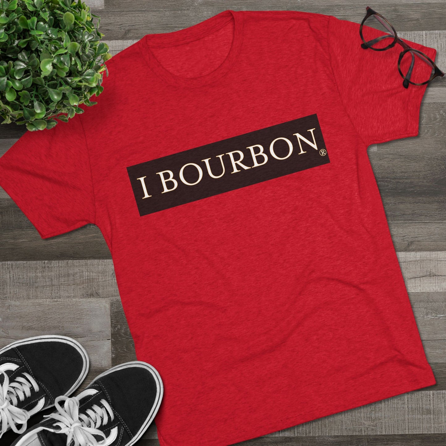 I Bourbon Unisex Tri-Blend Crew Tee