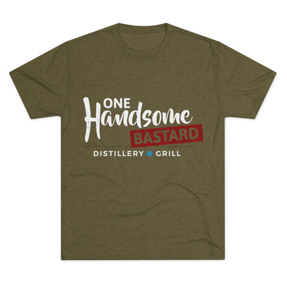 One Handsome Bastard Distillery Unisex Tri-Blend Crew Tee