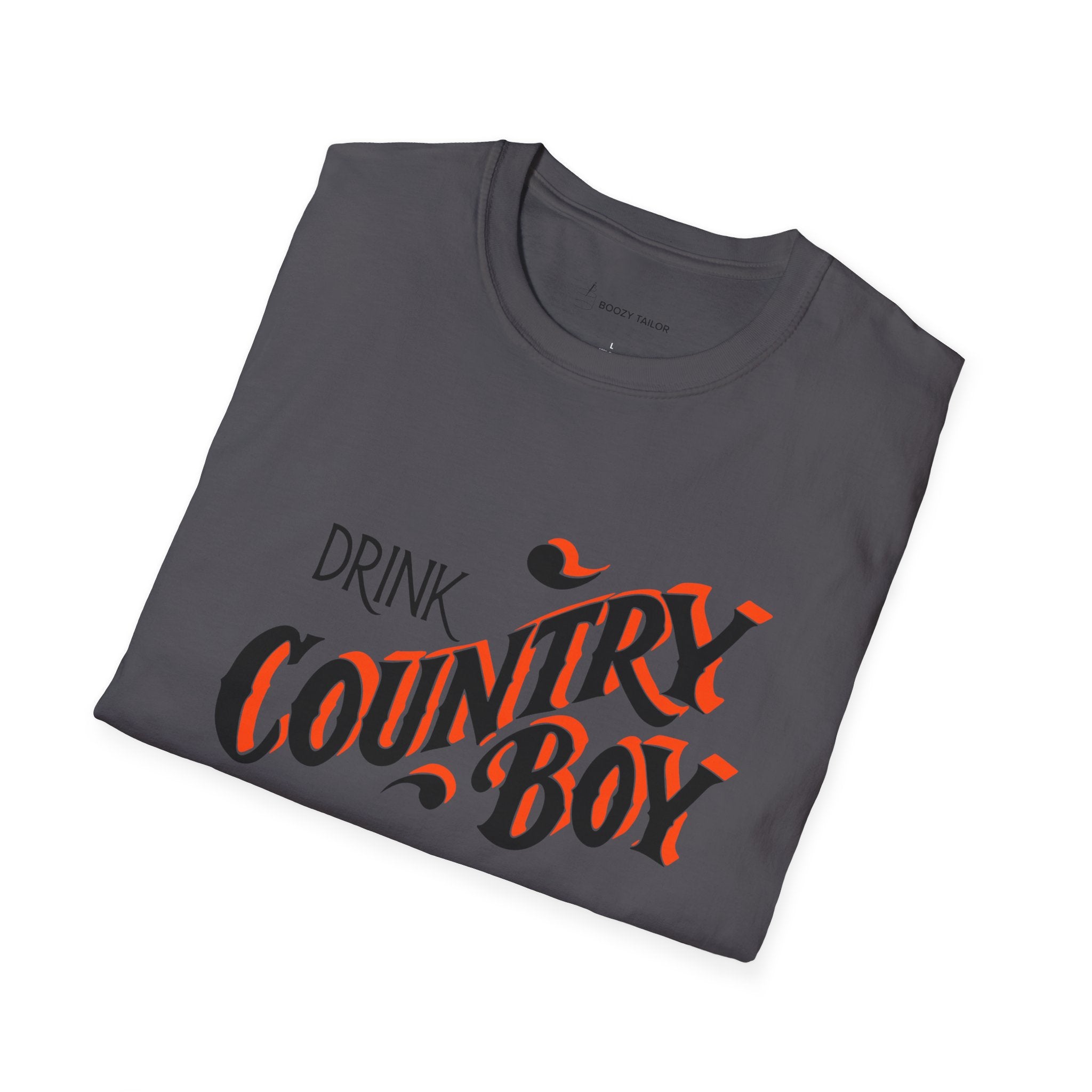 Drink Country Boy Beer Unisex Softstyle T-Shirt-22