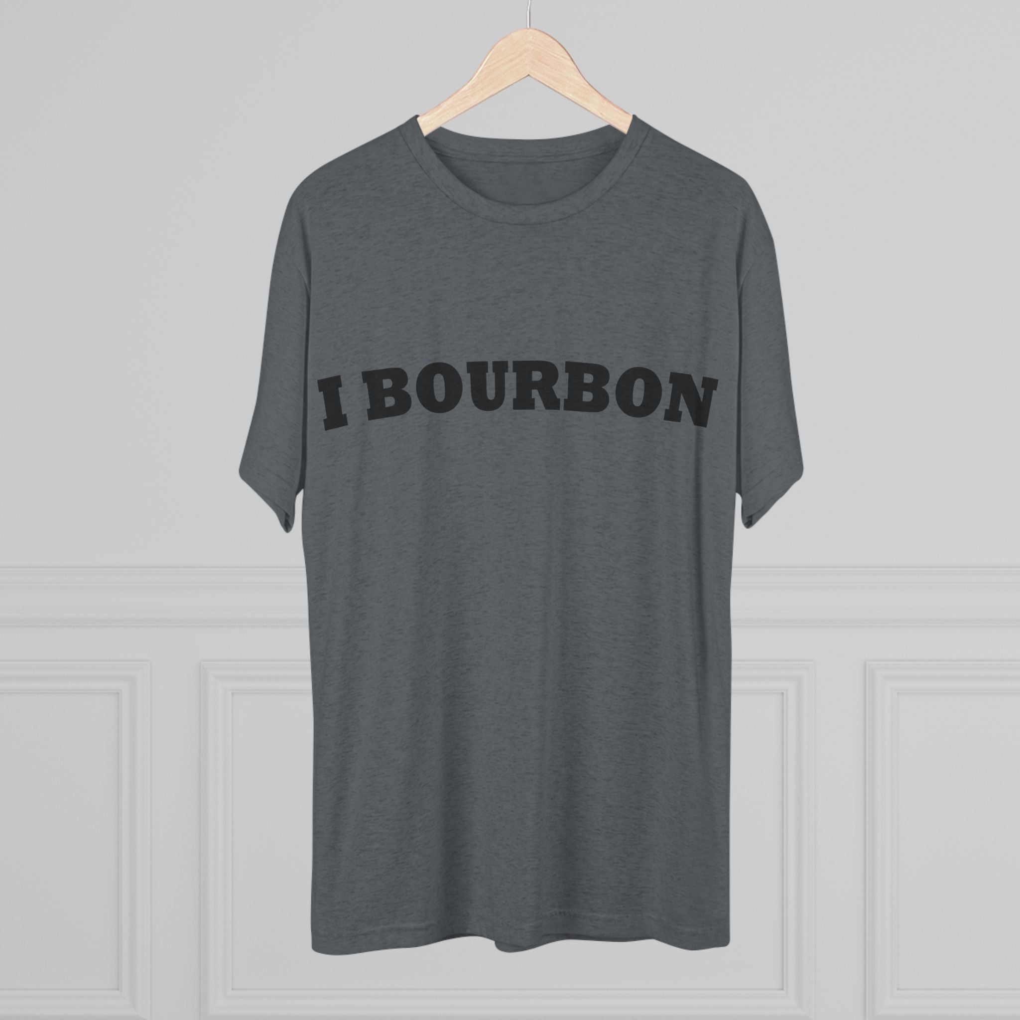I Bourbon Unisex Tri-Blend Crew Tee-10
