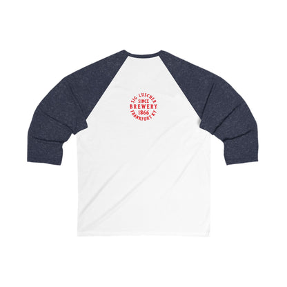 Sig Luscher Unisex 3\4 Sleeve Baseball Tee