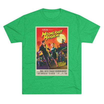 Filmland Moonlight Mayhem Unisex Tri-Blend Crew Tee