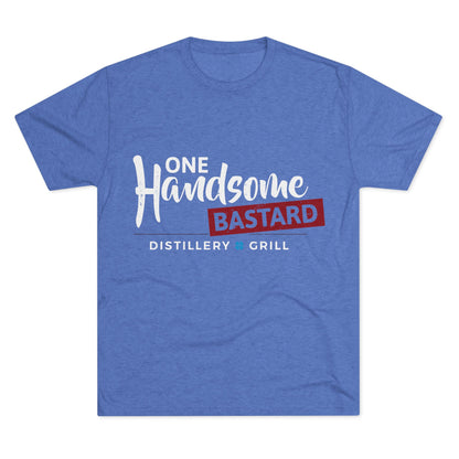 One Handsome Bastard Distillery Unisex Tri-Blend Crew Tee