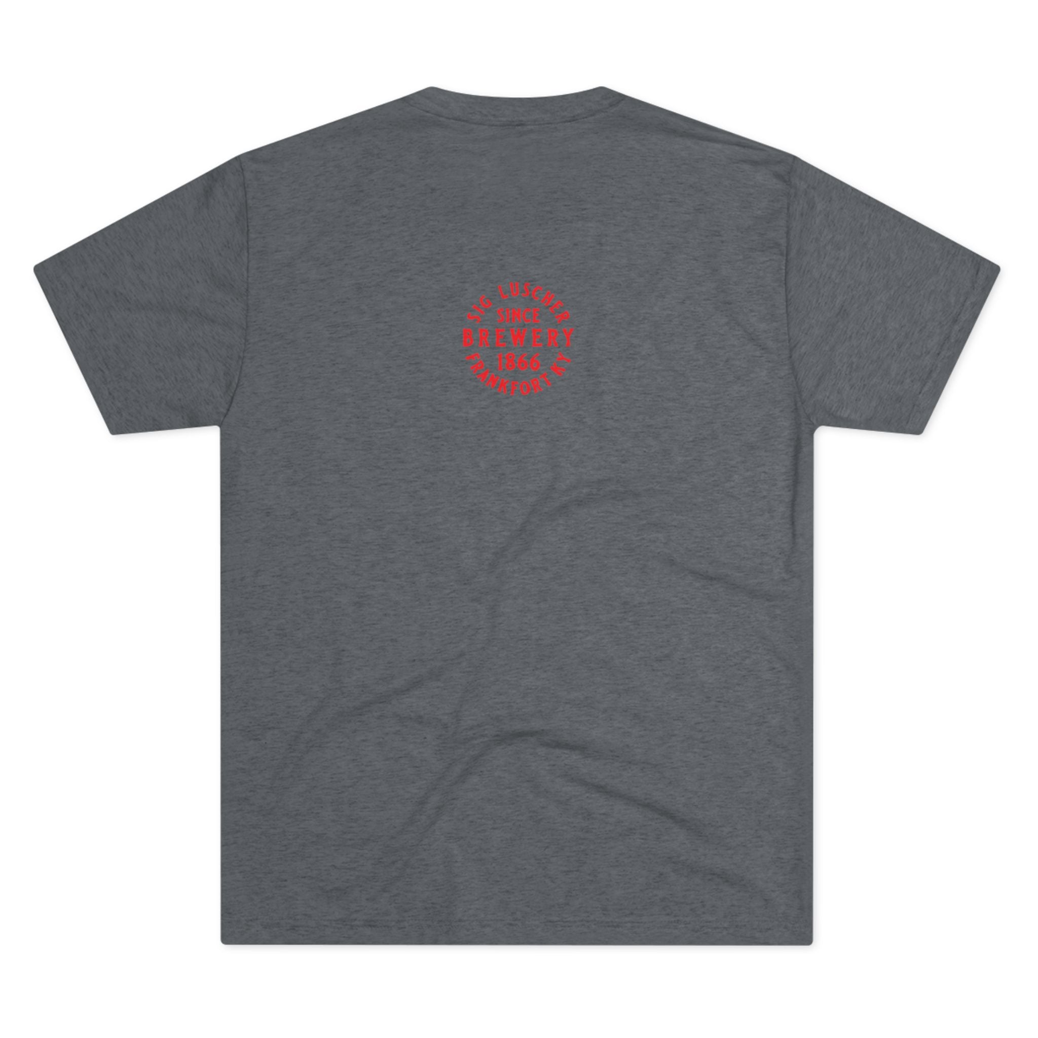 Sig Luscher Brewery Unisex Tri-Blend Crew Tee-8