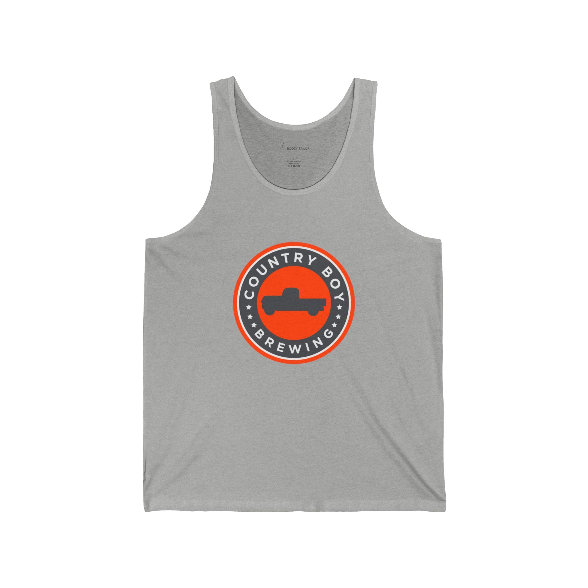 Country Boy Logo Unisex Jersey Tank-4
