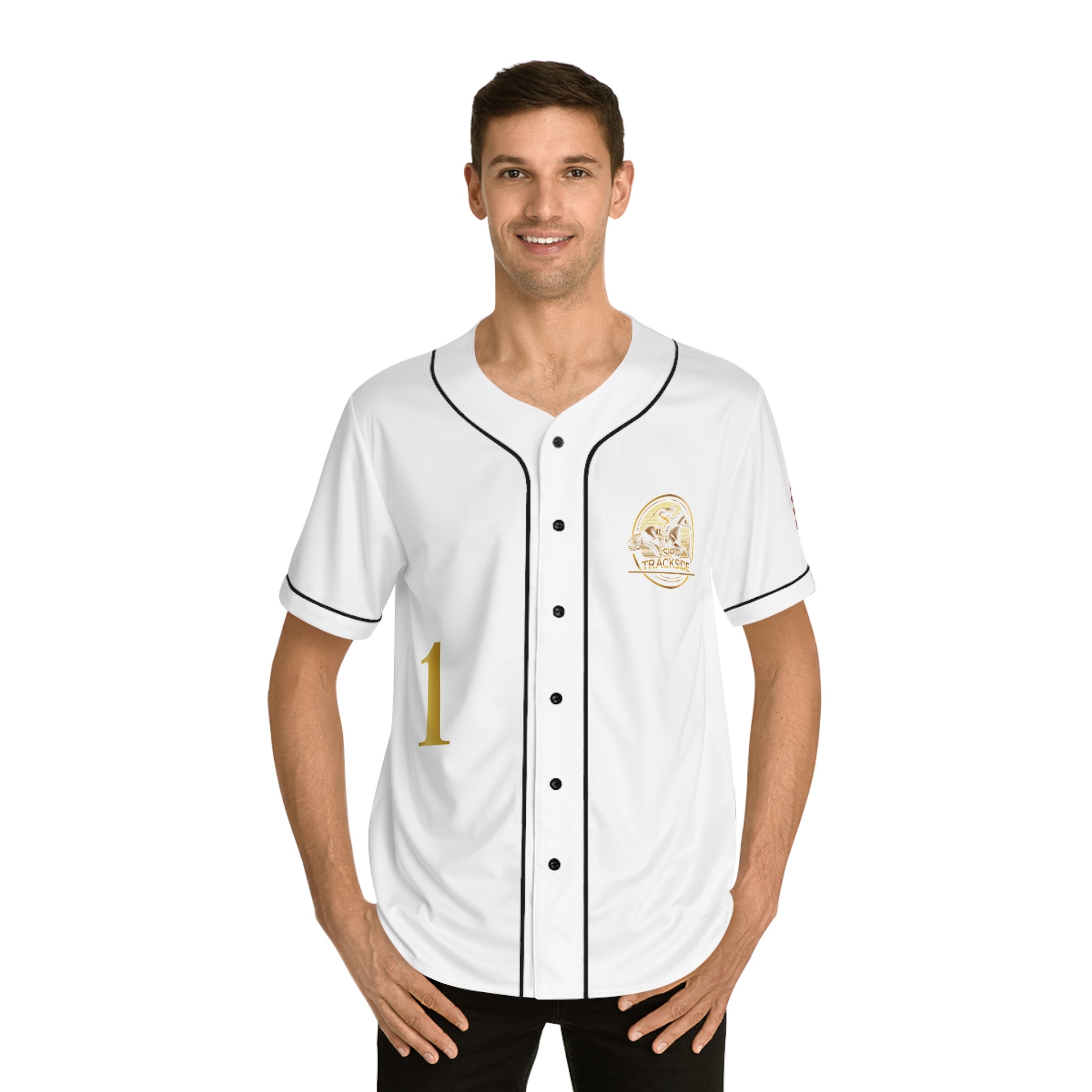 Trackside Men's Baseball Jersey-5