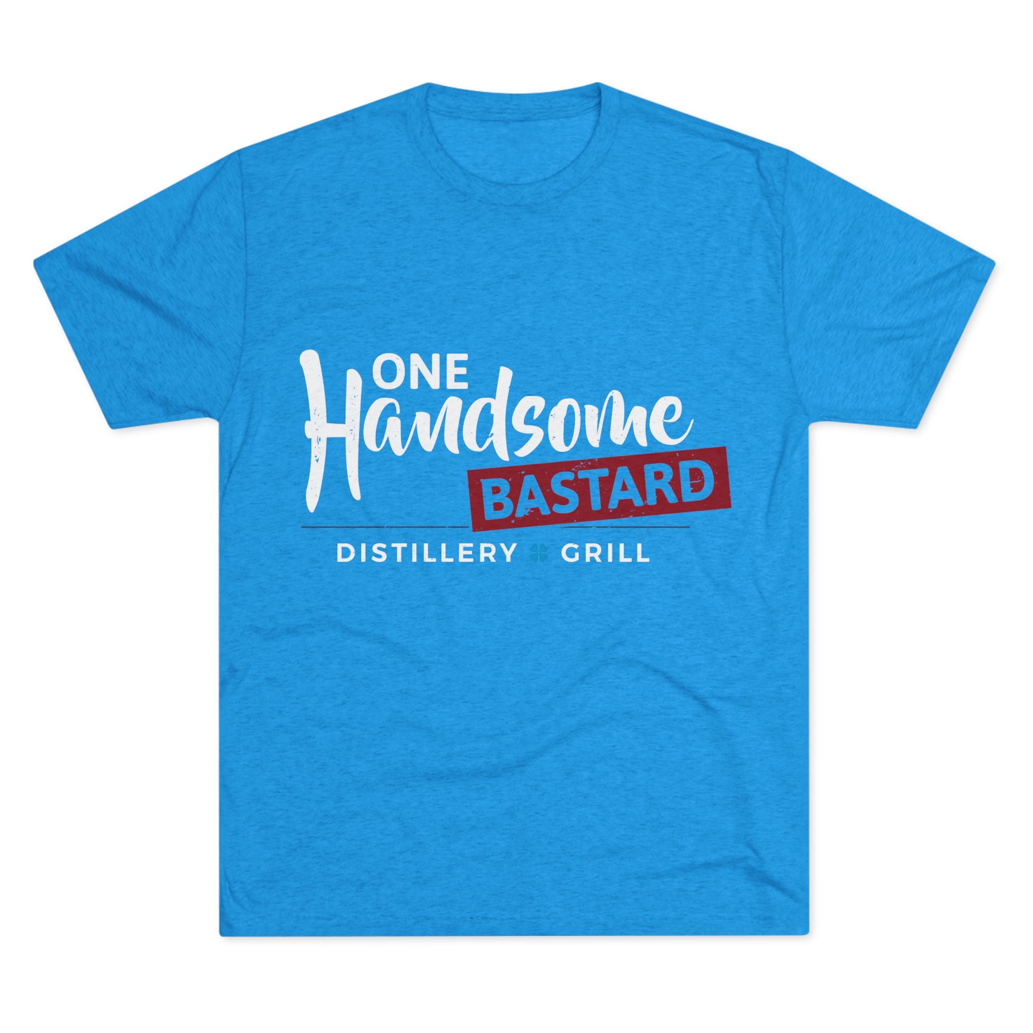 One Handsome Bastard Distillery Unisex Tri-Blend Crew Tee-9