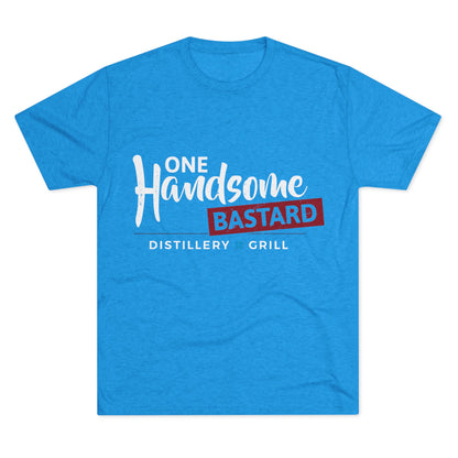 One Handsome Bastard Distillery Unisex Tri-Blend Crew Tee