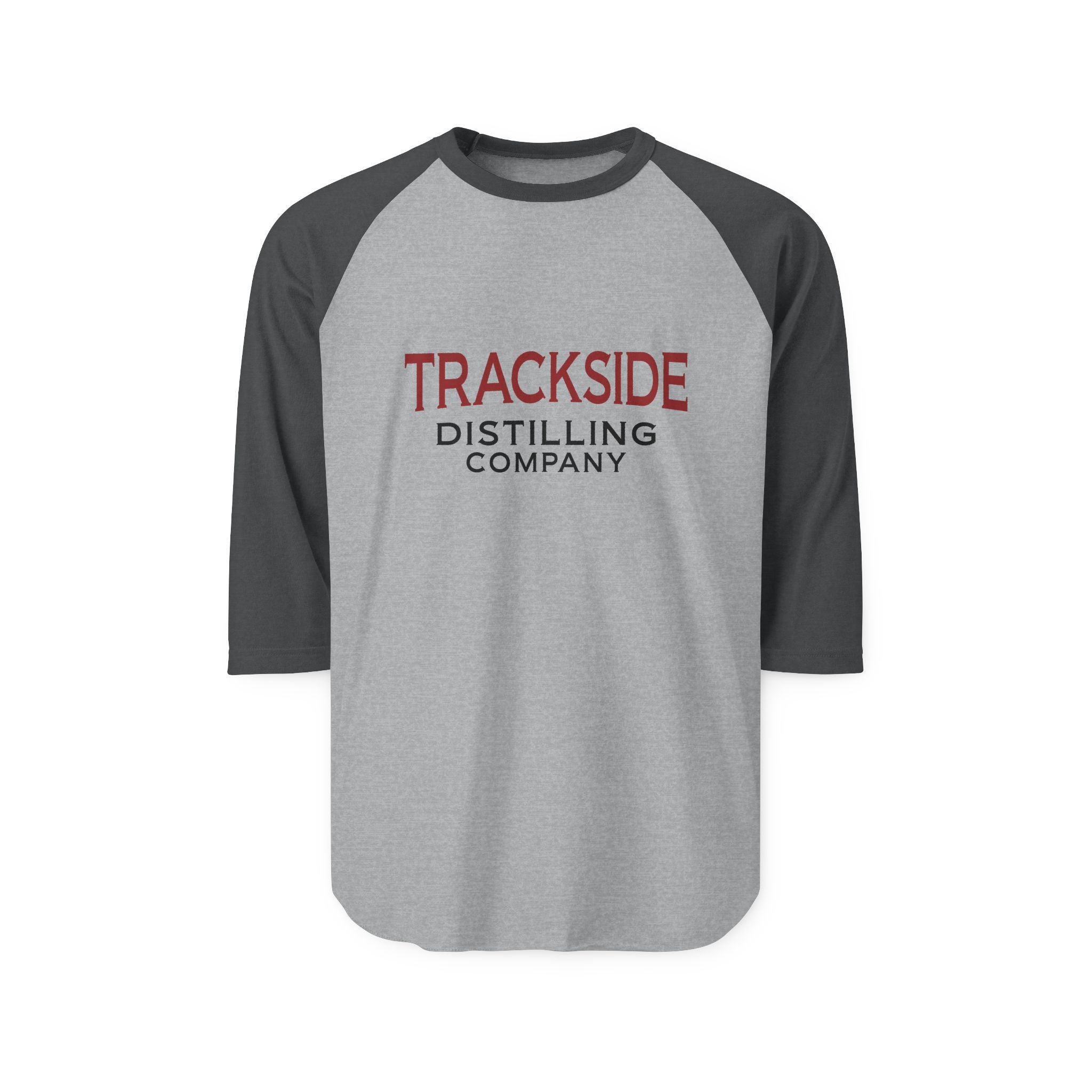 Trackside Distilling Unisex Three-Quarter Sleeve Raglan Shirt-3