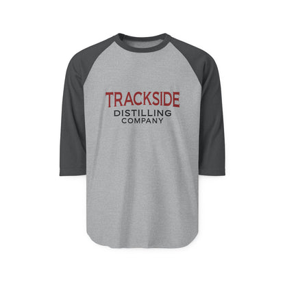 Trackside Distilling Unisex Three-Quarter Sleeve Raglan Shirt