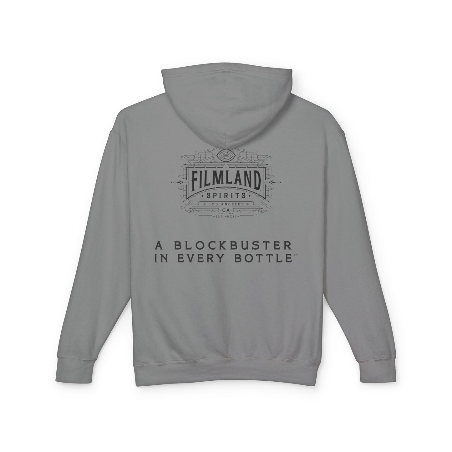 Filmland Moonlight Mayhem Unisex Lightweight Hooded Sweatshirt