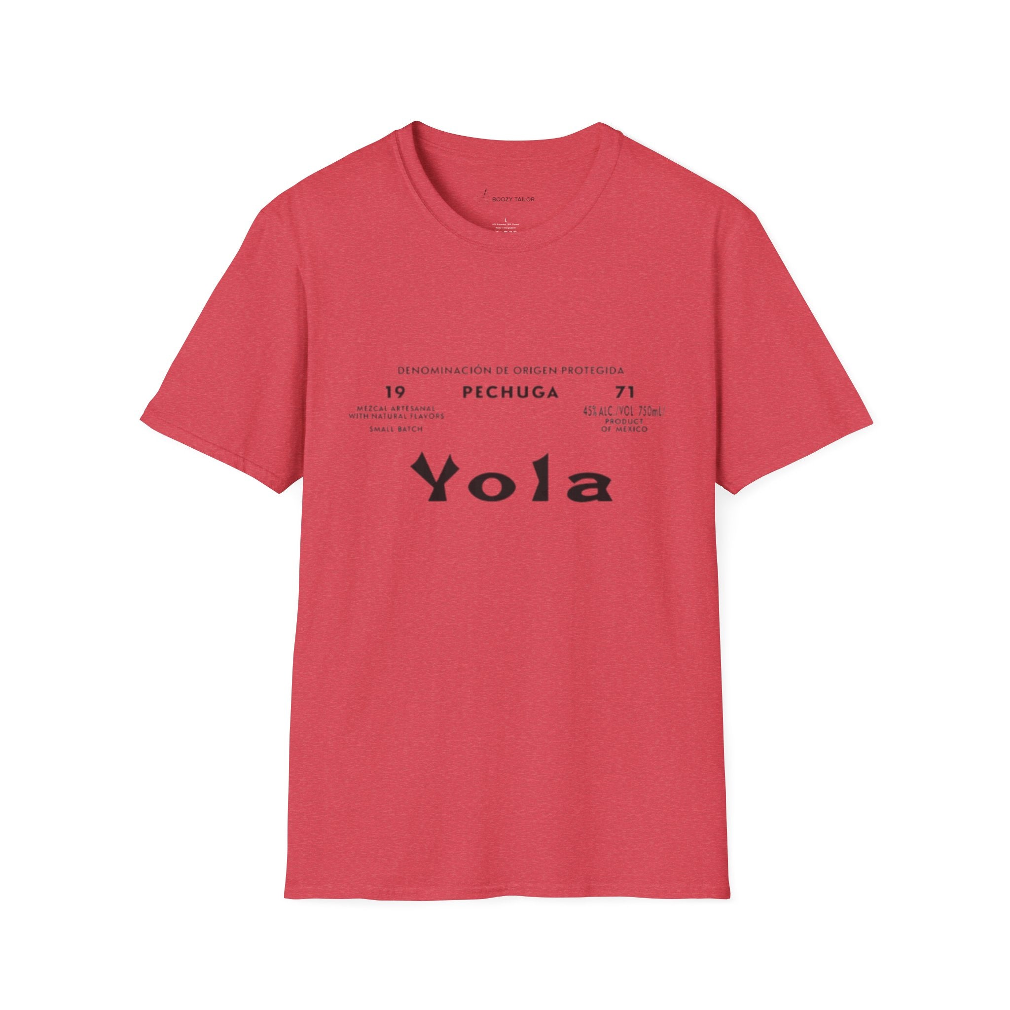 Yola Mezcal Pechuga Unisex Softstyle T-Shirt-4