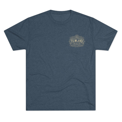 Filmland Town at the End of Tomorrow Unisex Tri-Blend Crew Tee
