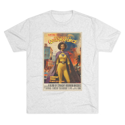 Filmland Quadraforce Unisex Tri-Blend Crew Tee
