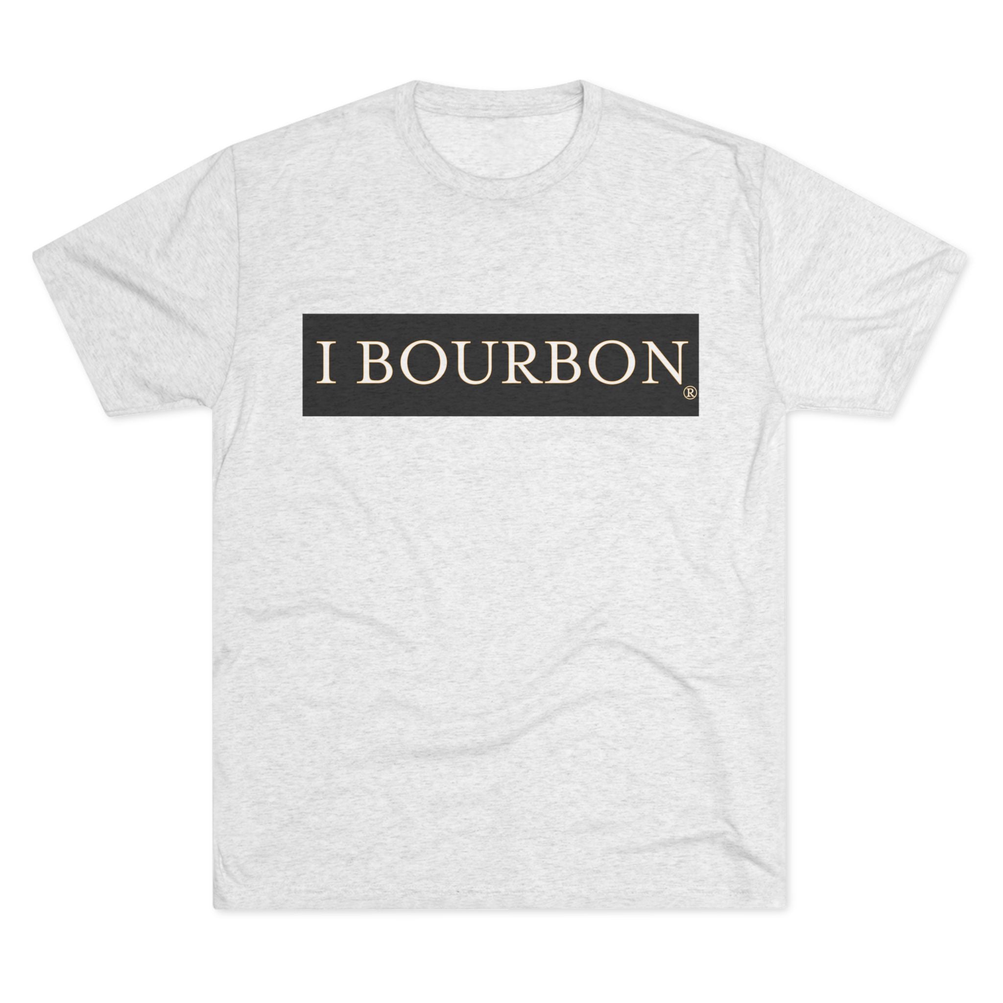 I Bourbon Unisex Tri-Blend Crew Tee-4