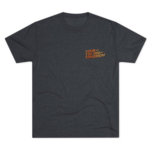Filmland Town at the End of Tomorrow Unisex Tri-Blend Crew Tee