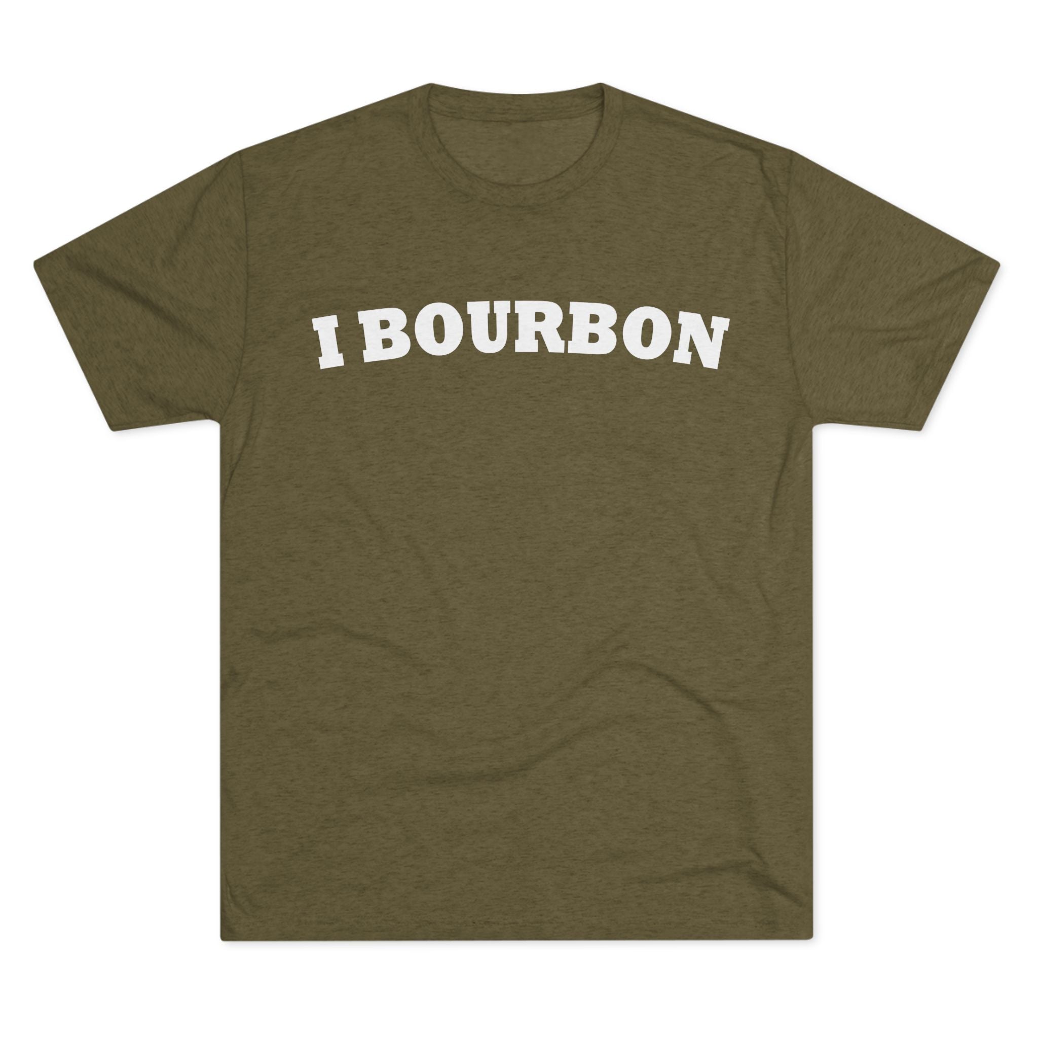 I Bourbon Unisex Tri-Blend Crew Tee-5