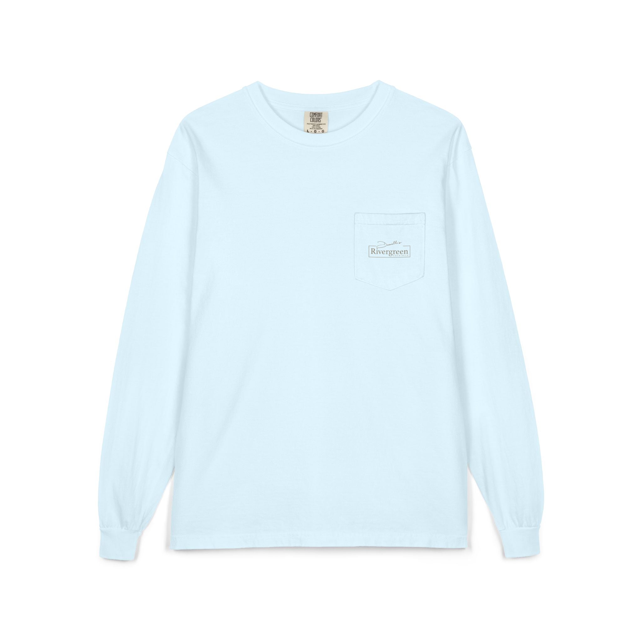 Rivergreen Cocktails Unisex Long Sleeve Pocket T-Shirt-4