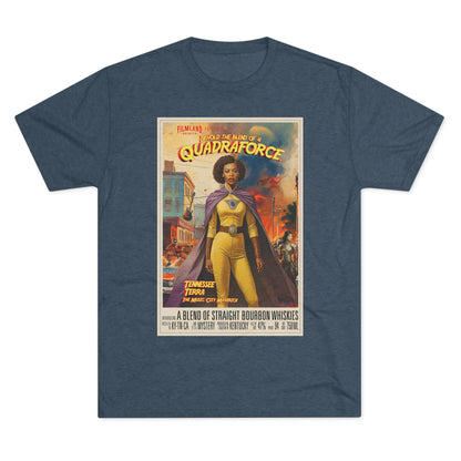 Filmland Quadraforce Unisex Tri-Blend Crew Tee
