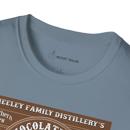 Neeley Family Distillery's Chocolate Moonshine Truffle Unisex Softstyle T-Shirt