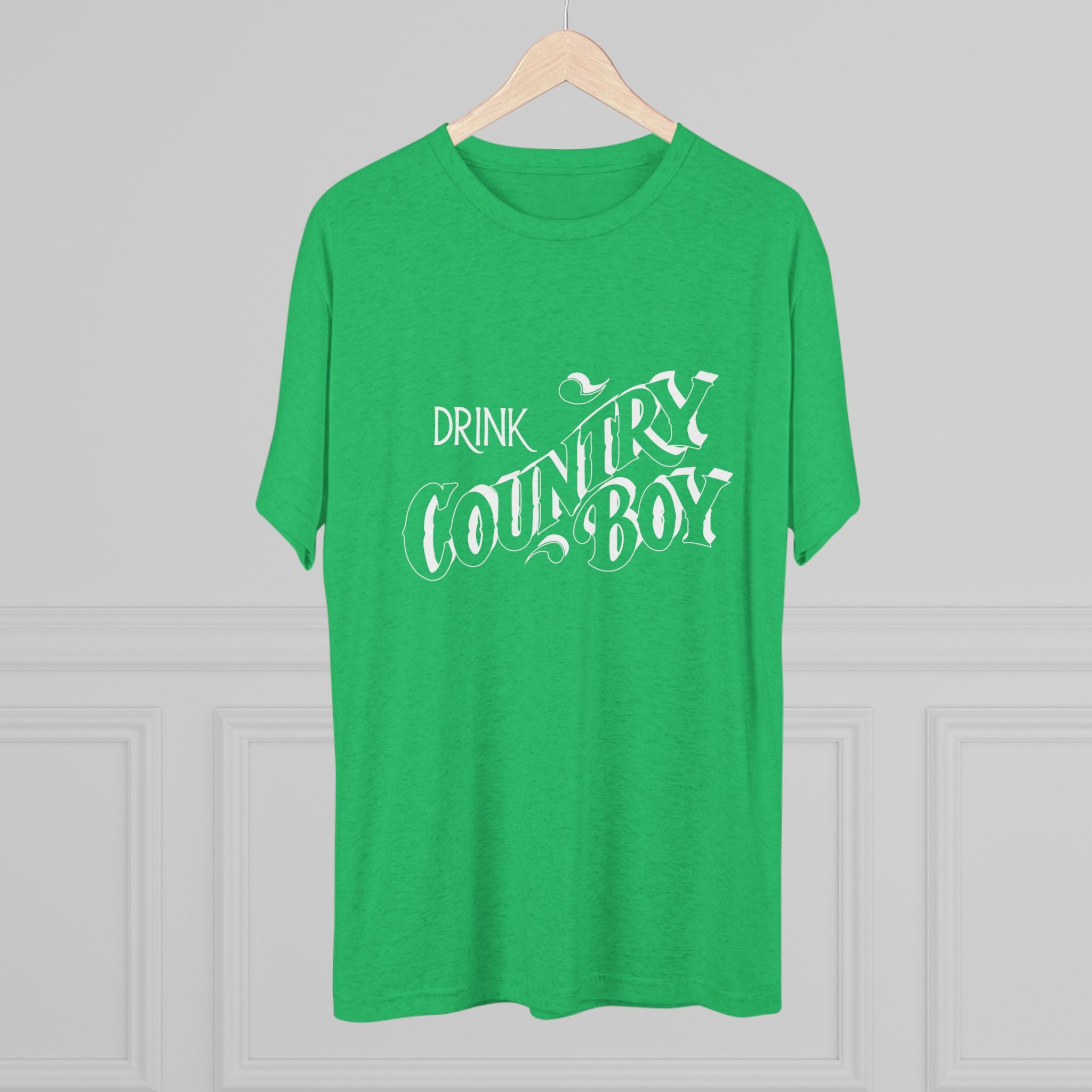 Country Boy Unisex Tri-Blend Crew Tee-21