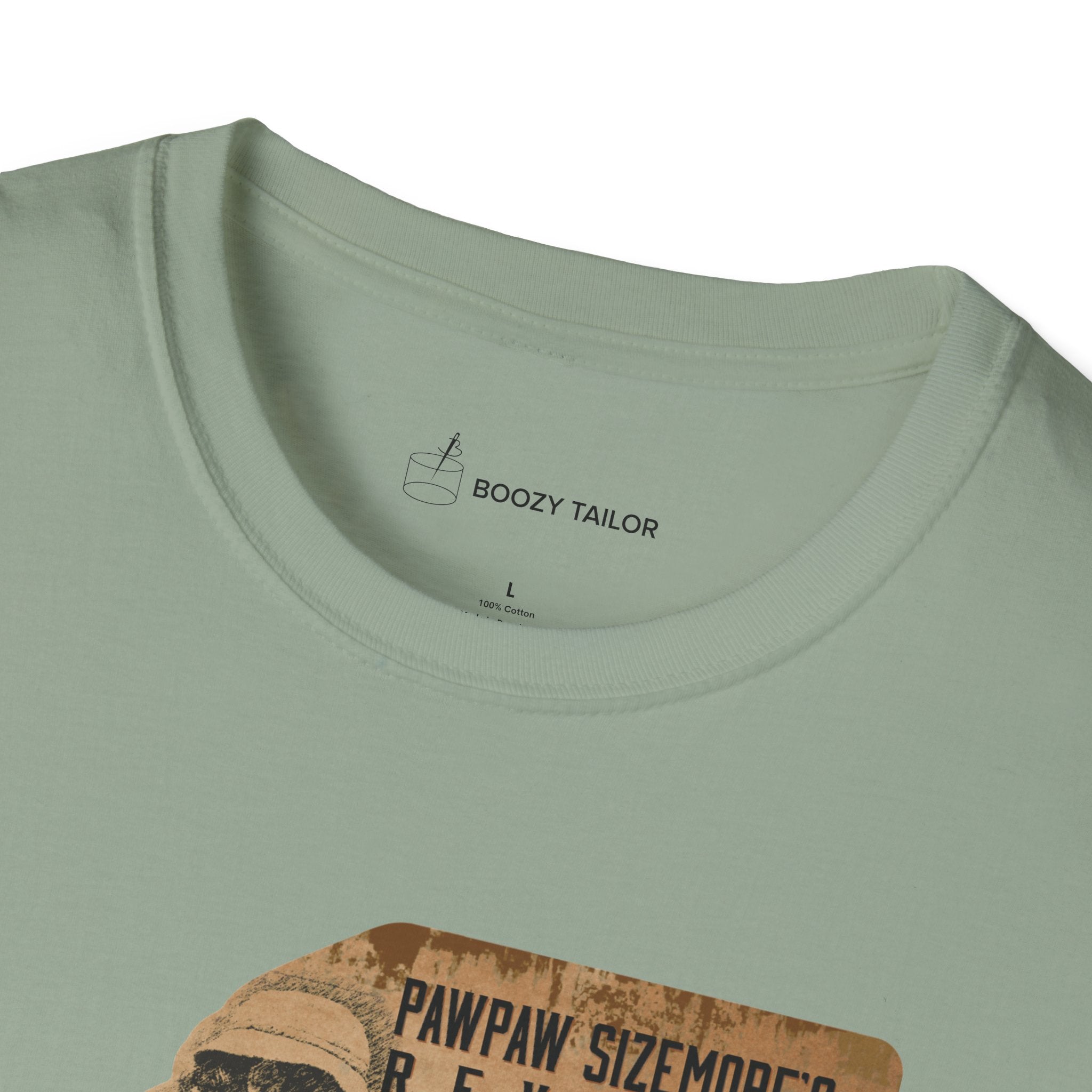 Neeley Family Distillery Papa Sizemore's Revenge Unisex Softstyle T-Shirt-26