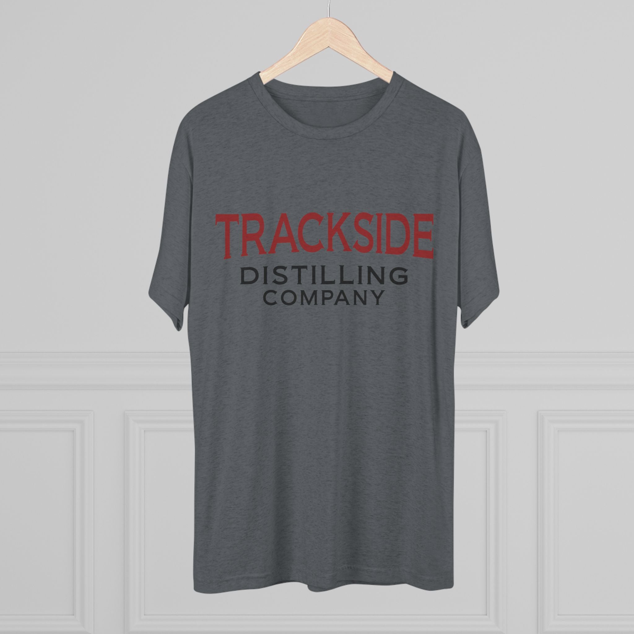 Trackside Distilling Company Unisex Tri-Blend Crew Tee-13