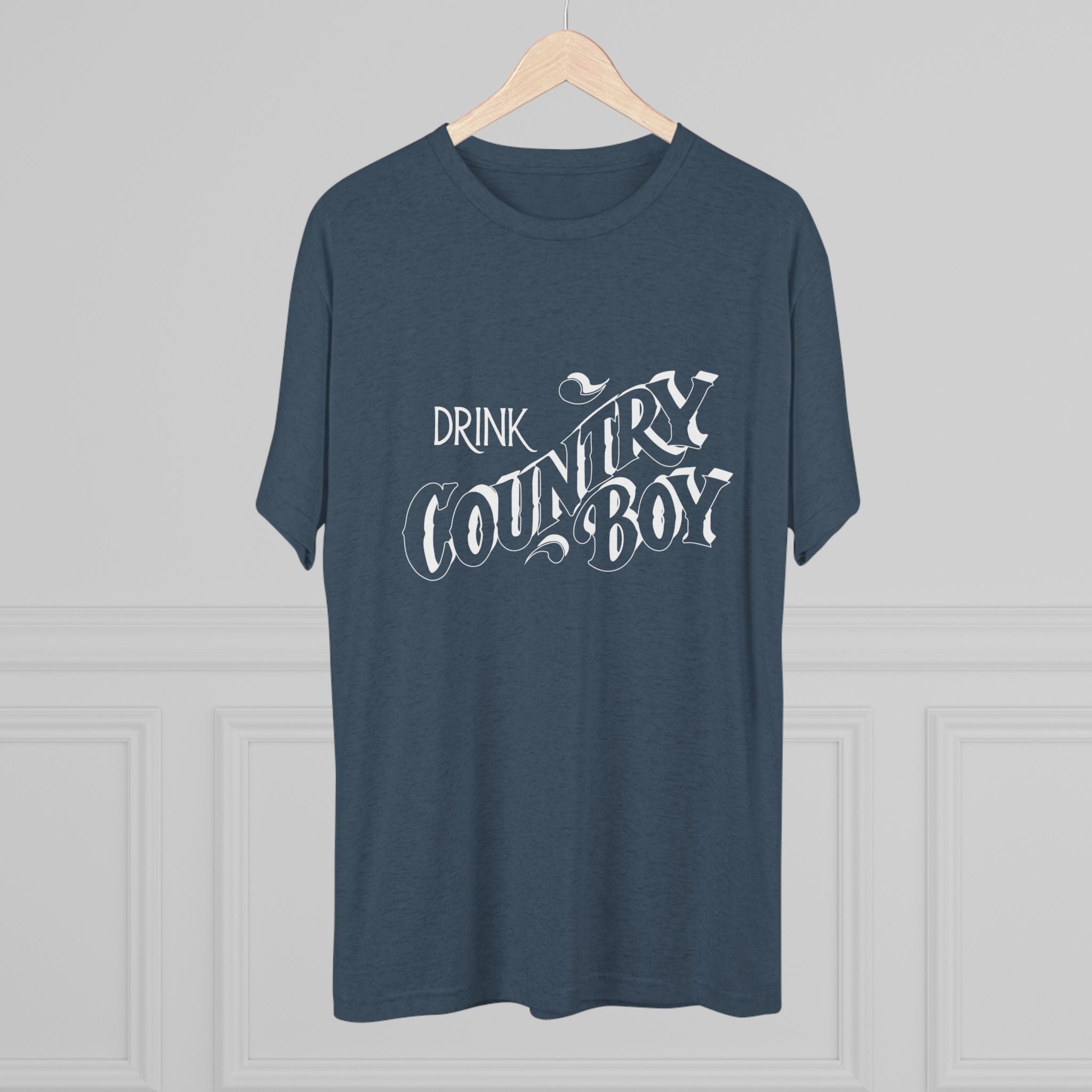 Country Boy Unisex Tri-Blend Crew Tee-30