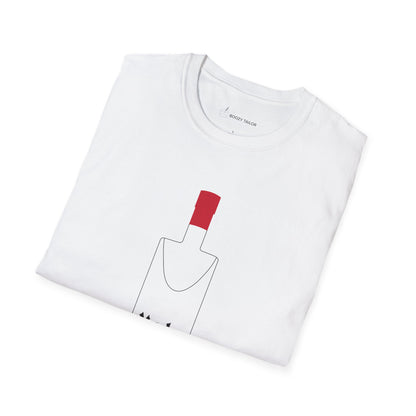 Yola Mezcal Bottle Outline Unisex Softstyle T-Shirt