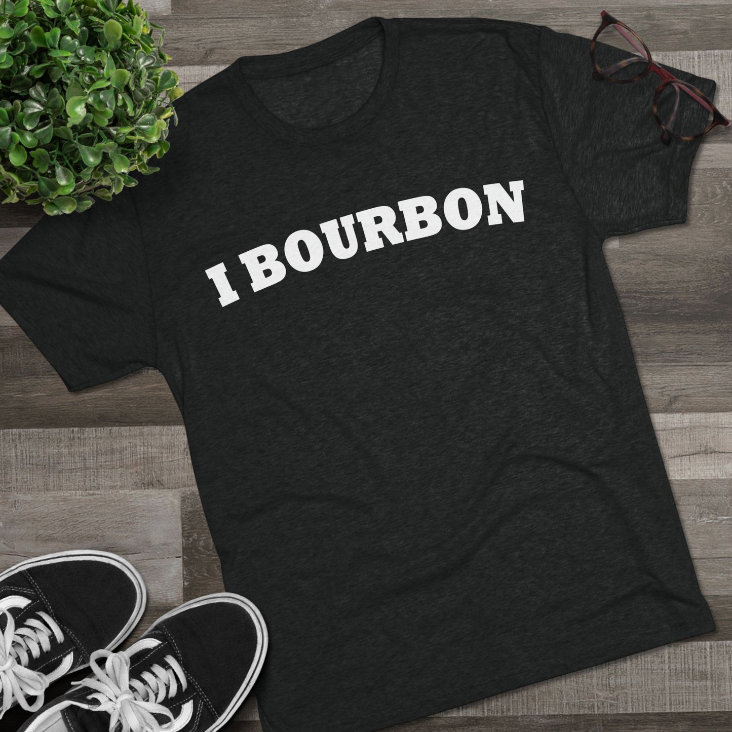 I Bourbon Unisex Tri-Blend Crew Tee