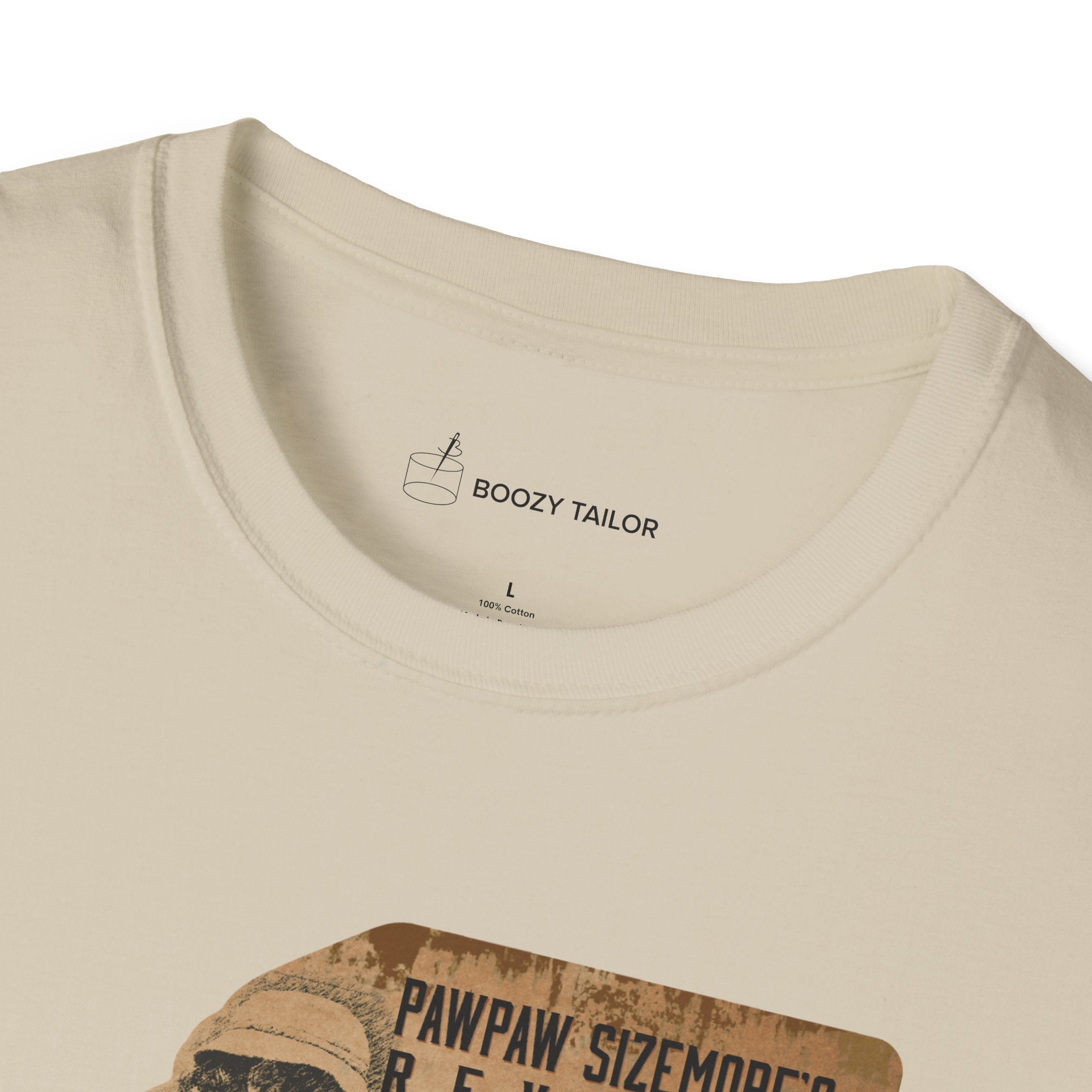 Neeley Family Distillery Papa Sizemore's Revenge Unisex Softstyle T-Shirt-17