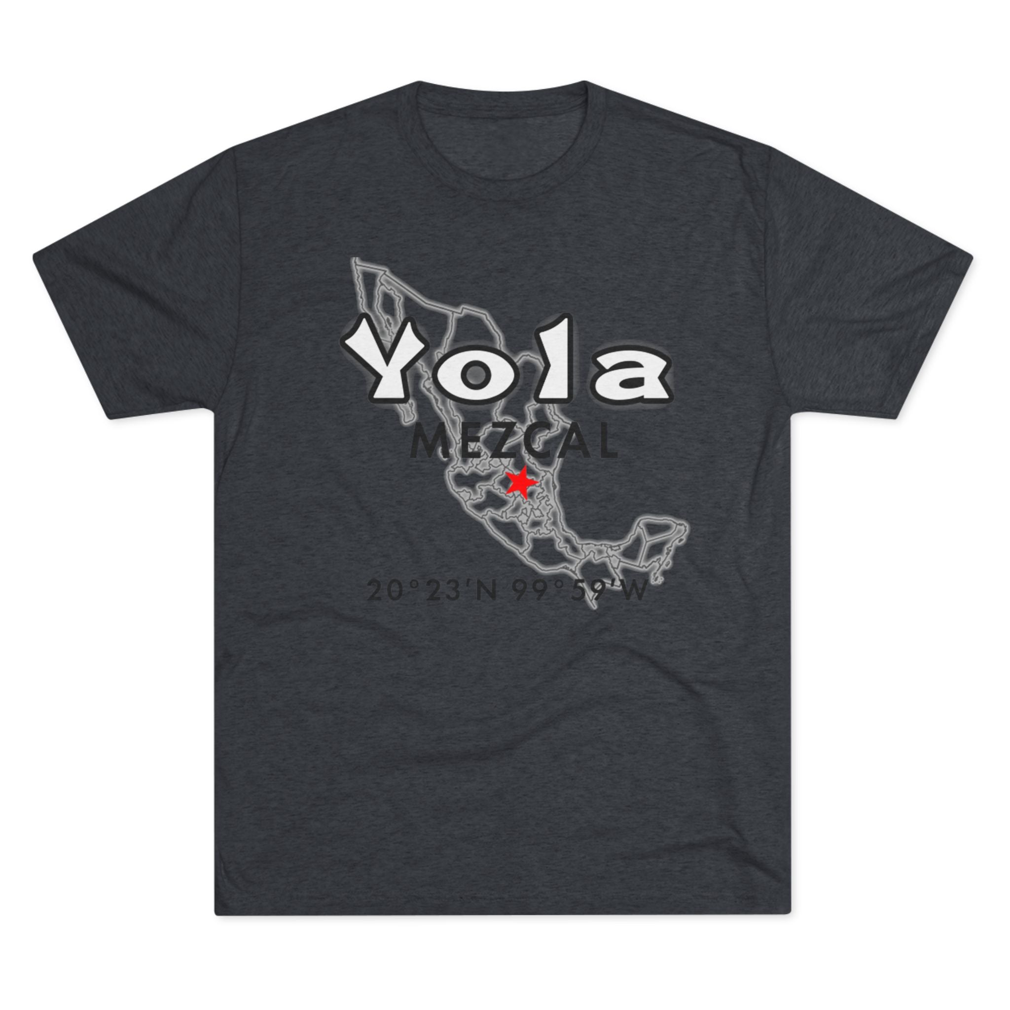 Yola Mezcal Coordinates Unisex Tri-Blend Crew Tee-3