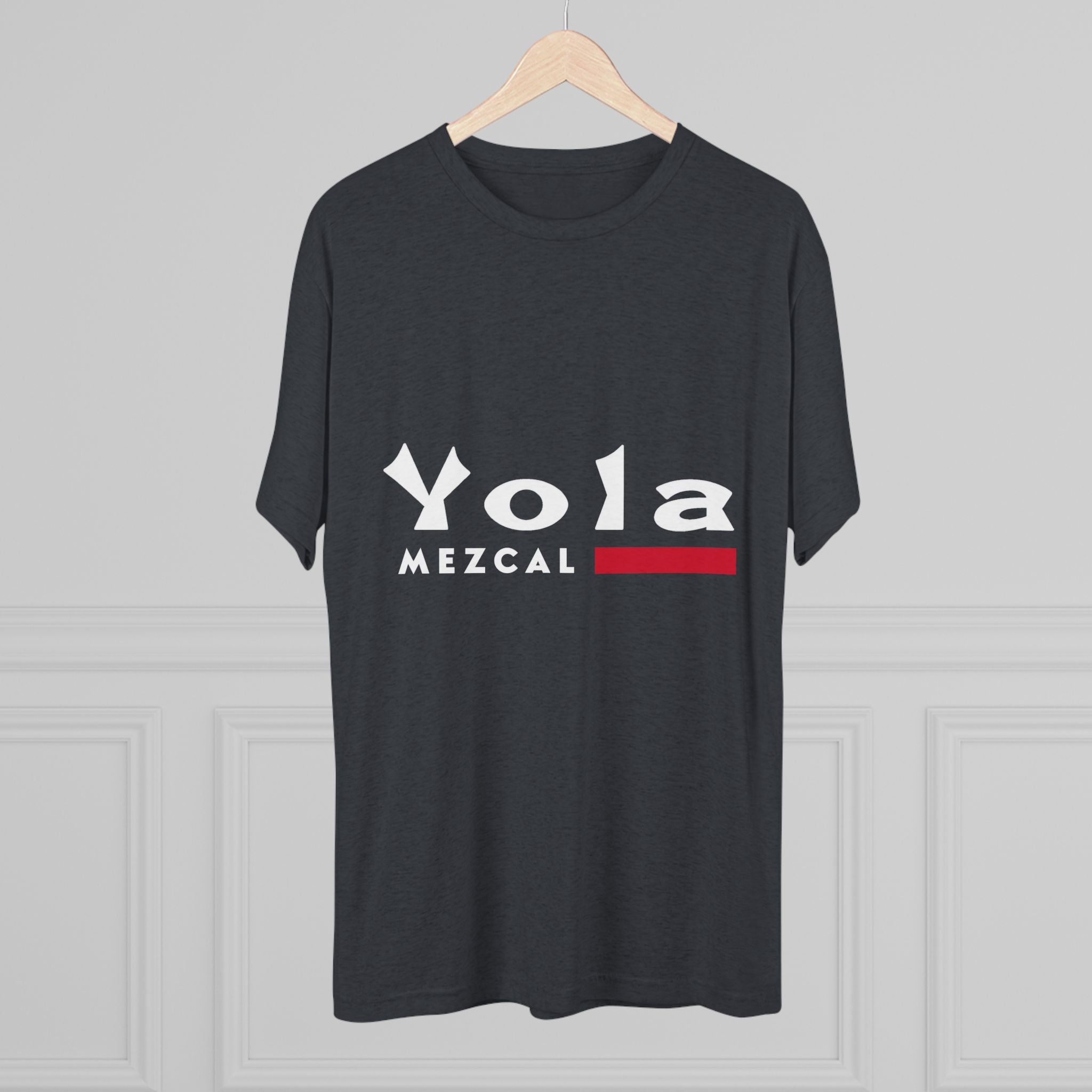 Yola Mezcal Logo Unisex Tri-Blend Crew Tee-23