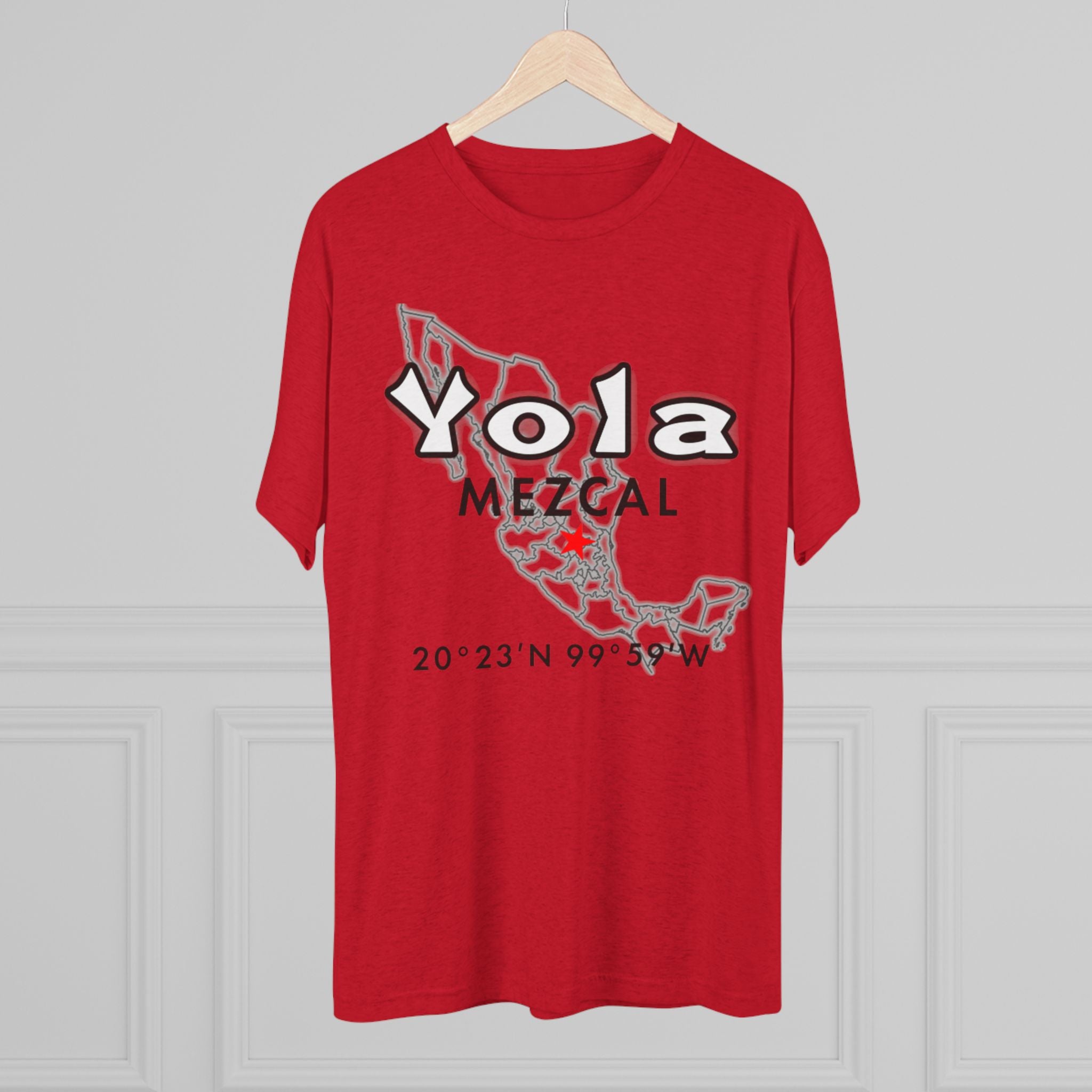Yola Mezcal Coordinates Unisex Tri-Blend Crew Tee-22