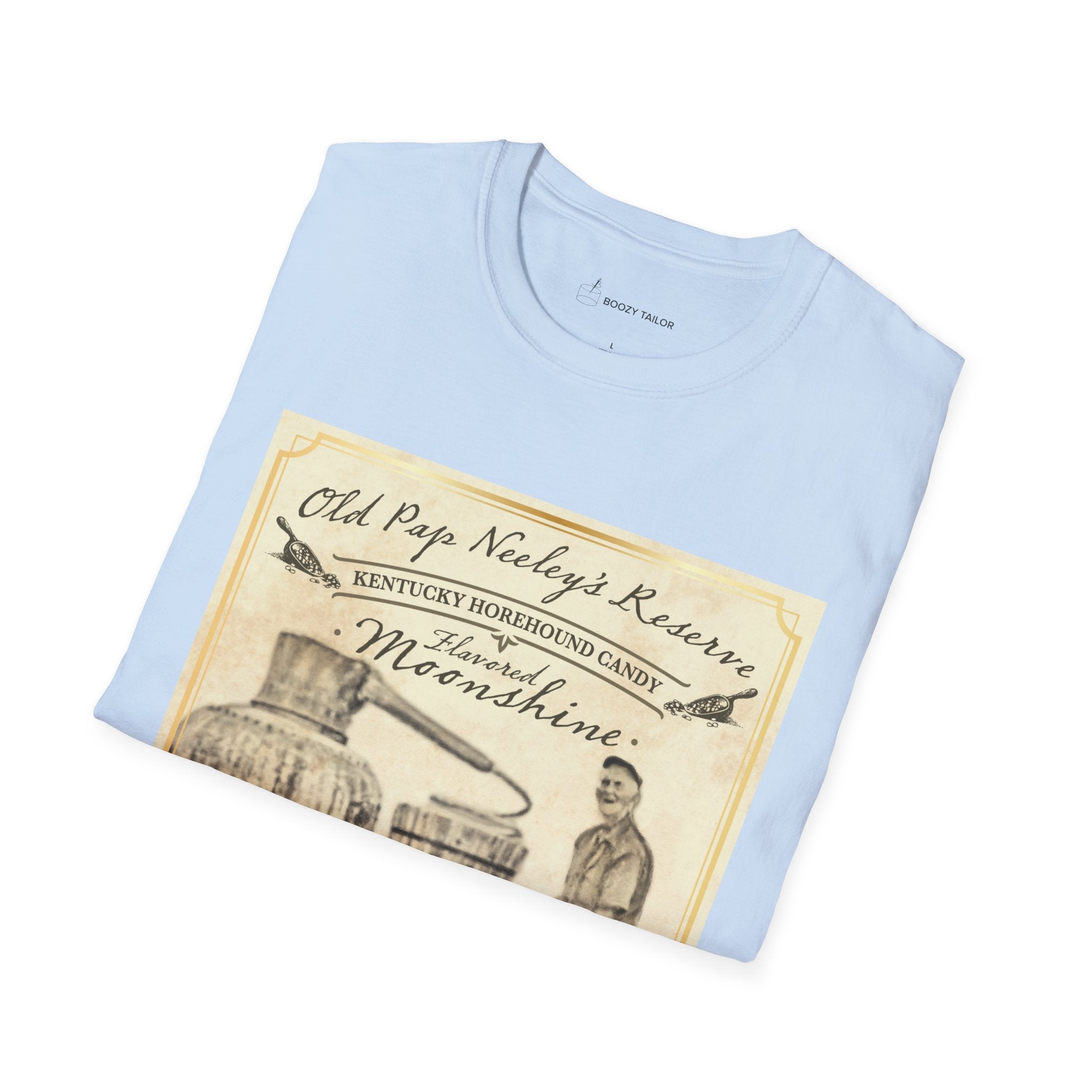 Old Pap Neeley's Reserve Moonshine Unisex Softstyle T-Shirt-27