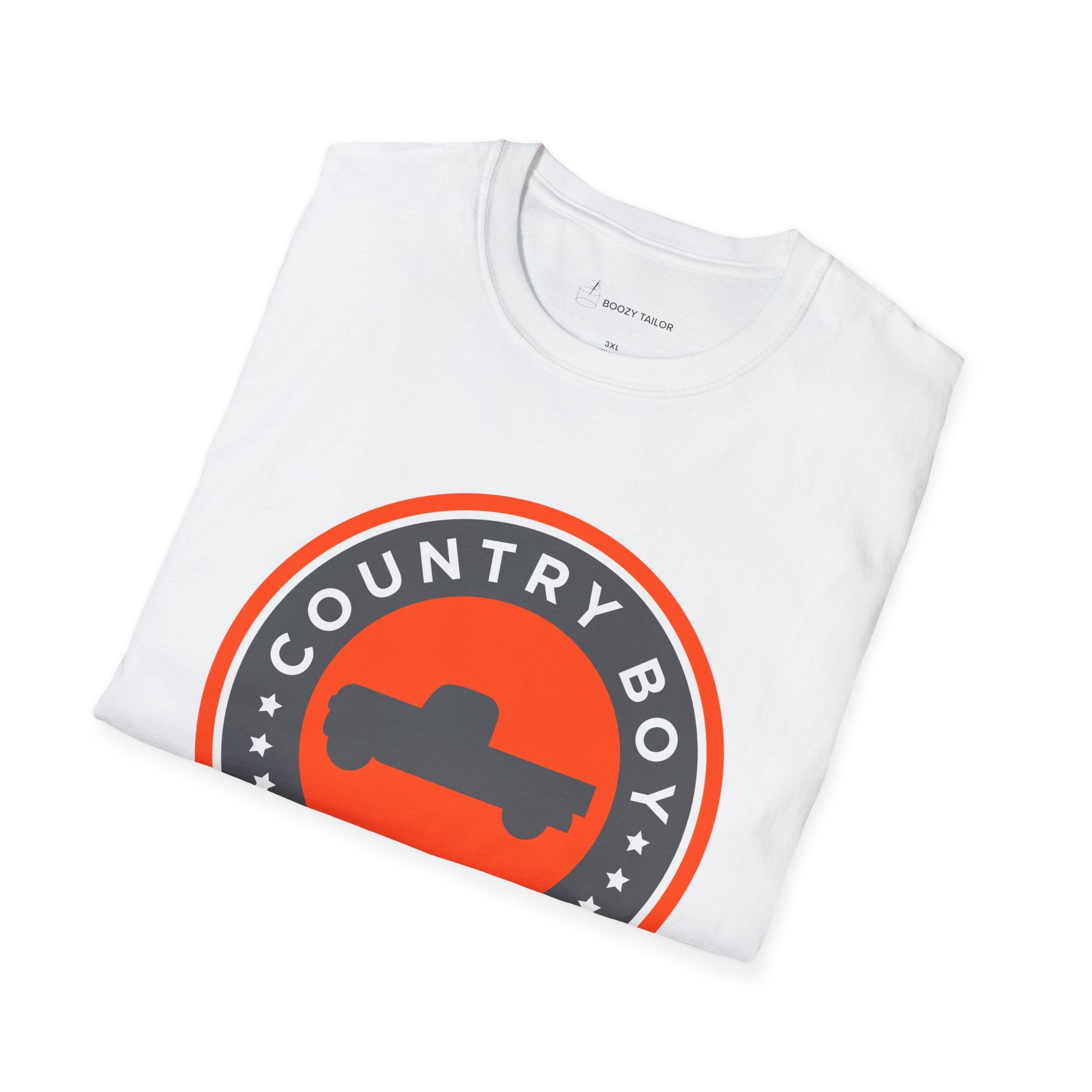 Country Boy Brewing Logo Unisex Softstyle T-Shirt-11