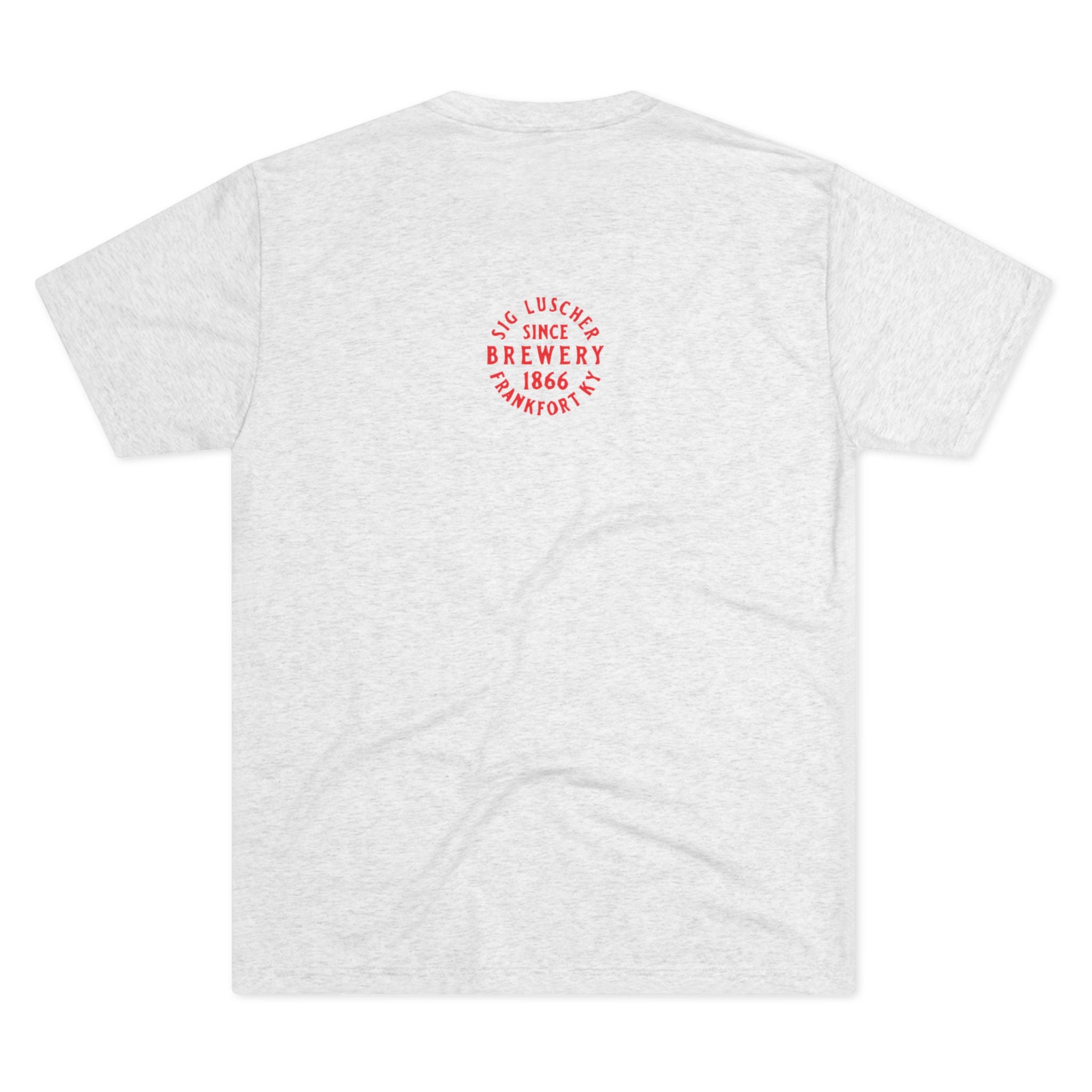 Sig Luscher Brewery Unisex Tri-Blend Crew Tee-5