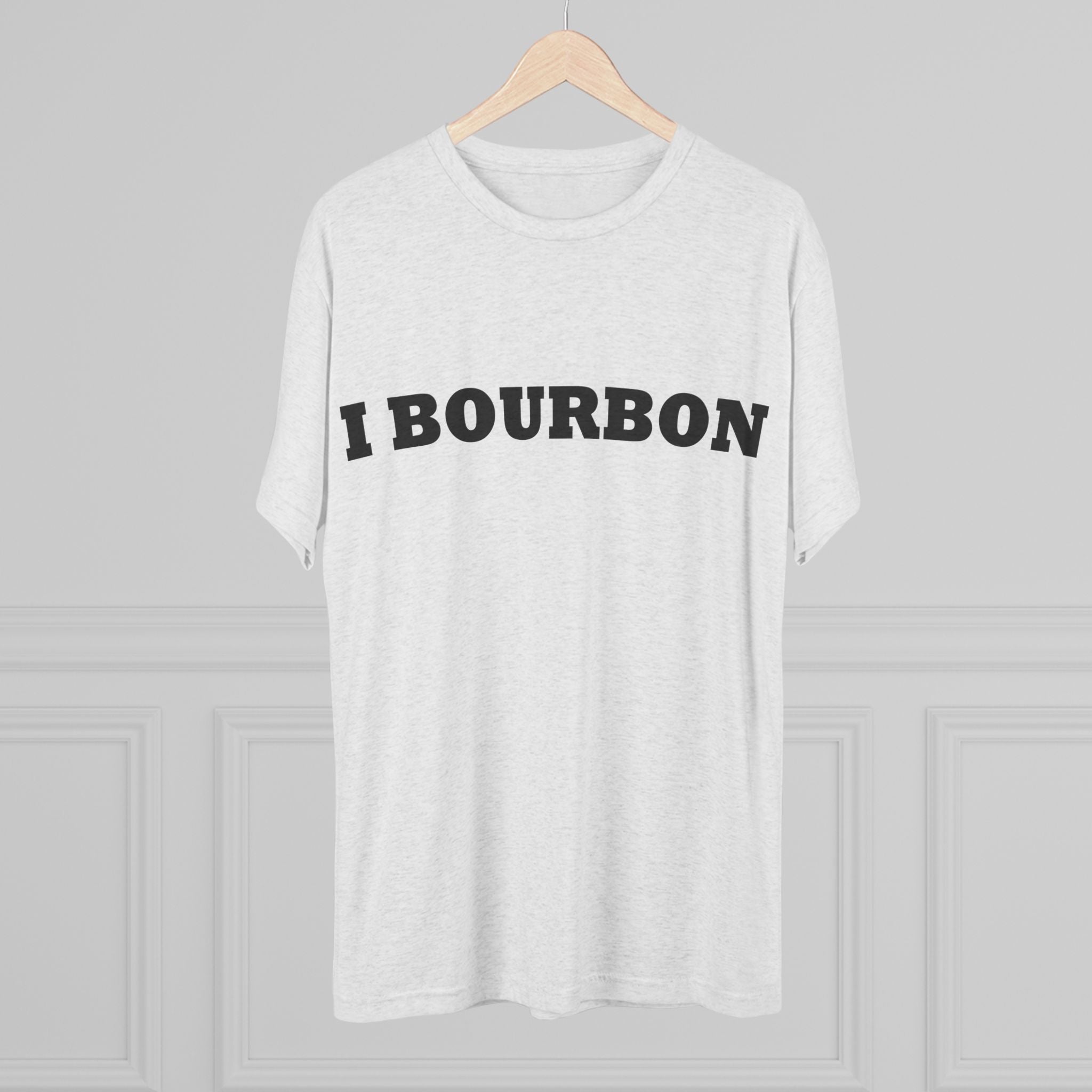 I Bourbon Unisex Tri-Blend Crew Tee-7