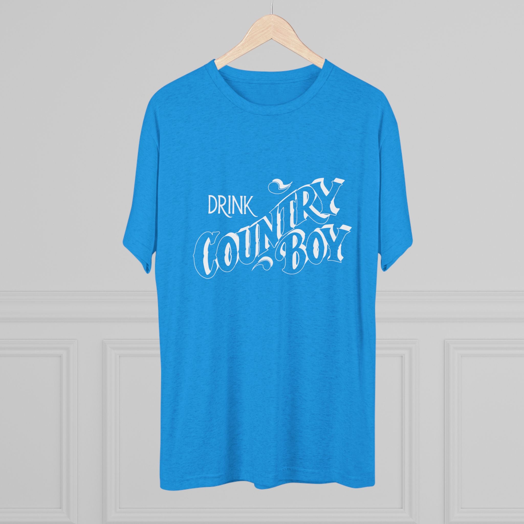 Country Boy Unisex Tri-Blend Crew Tee-24