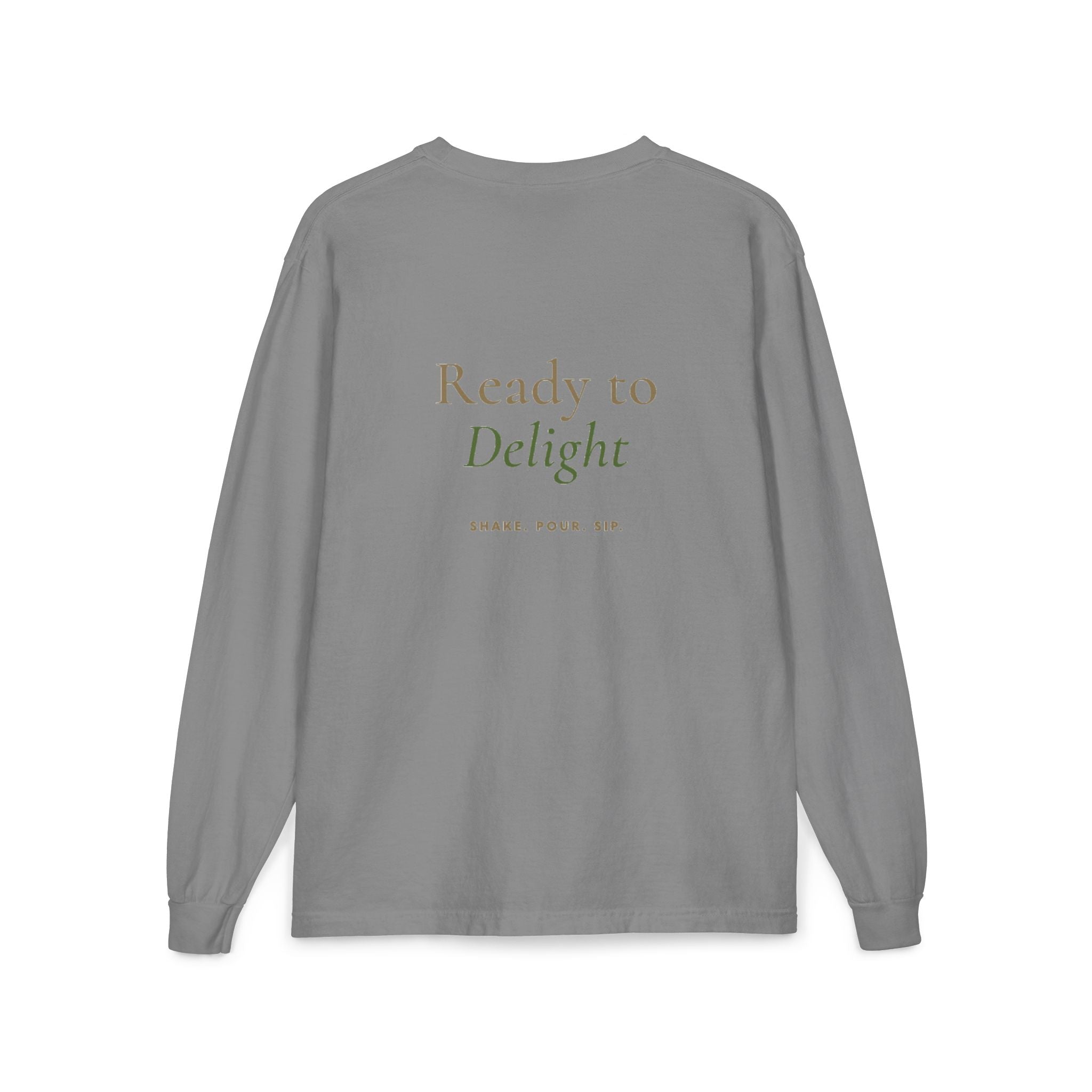 Rivergreen Cocktails Unisex Long Sleeve Pocket T-Shirt-8