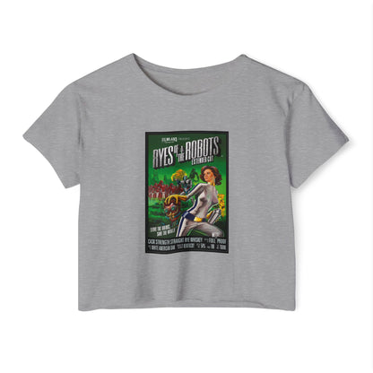 Filmland Ryes of the Robots Women's Festival Crop Top
