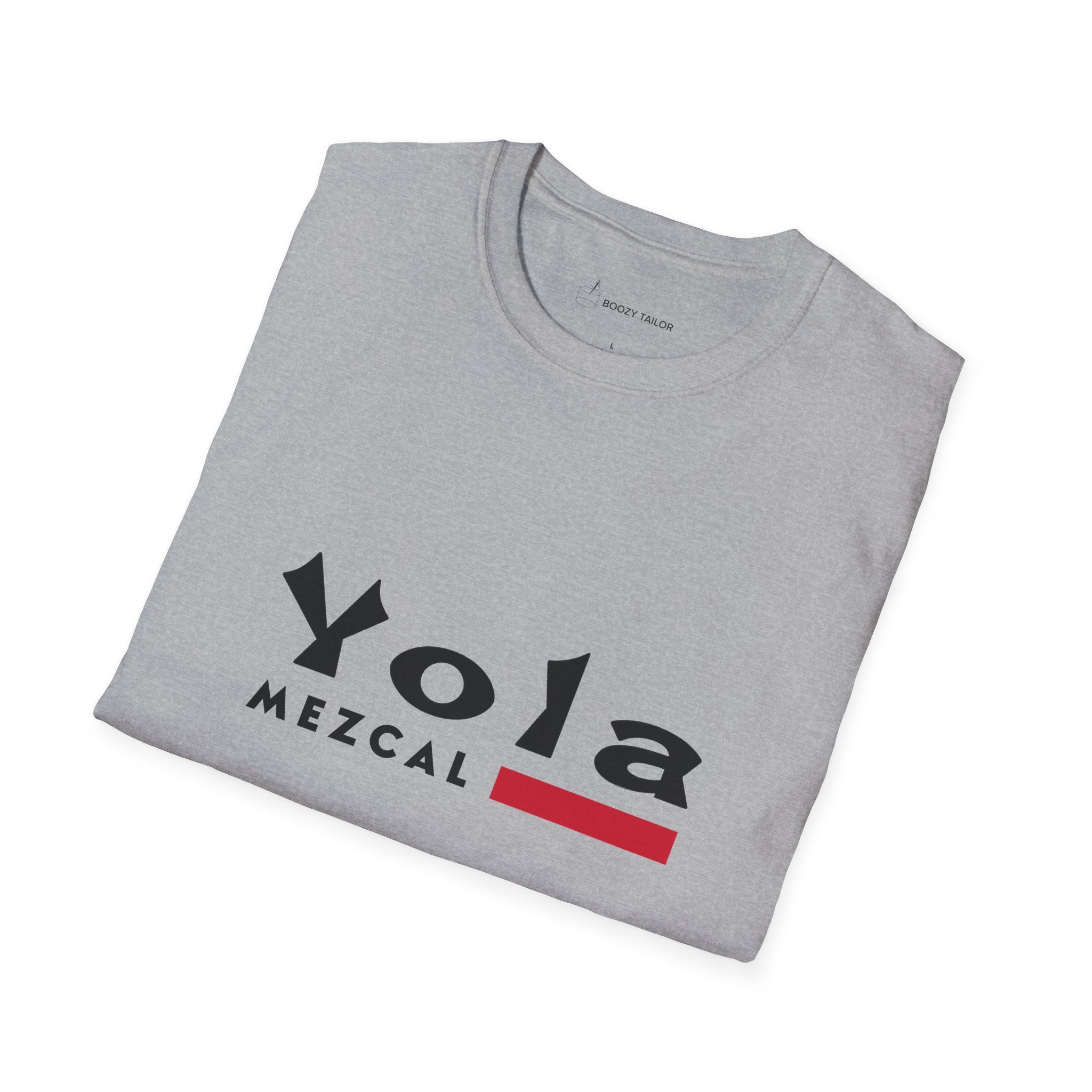 Yola Mezcal Logo Unisex Softstyle T-Shirt-8
