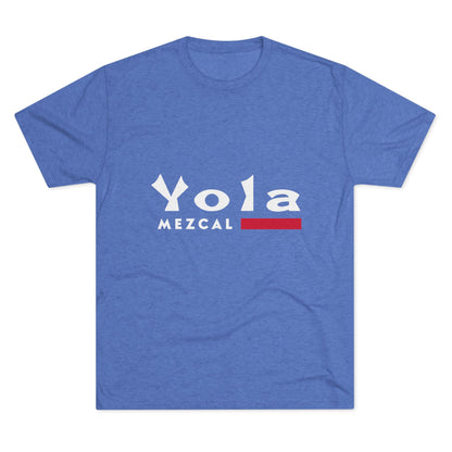 Yola Mezcal Logo Unisex Tri-Blend Crew Tee