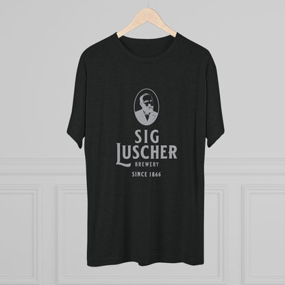 Sig Luscher Brewery Unisex Tri-Blend Crew Tee
