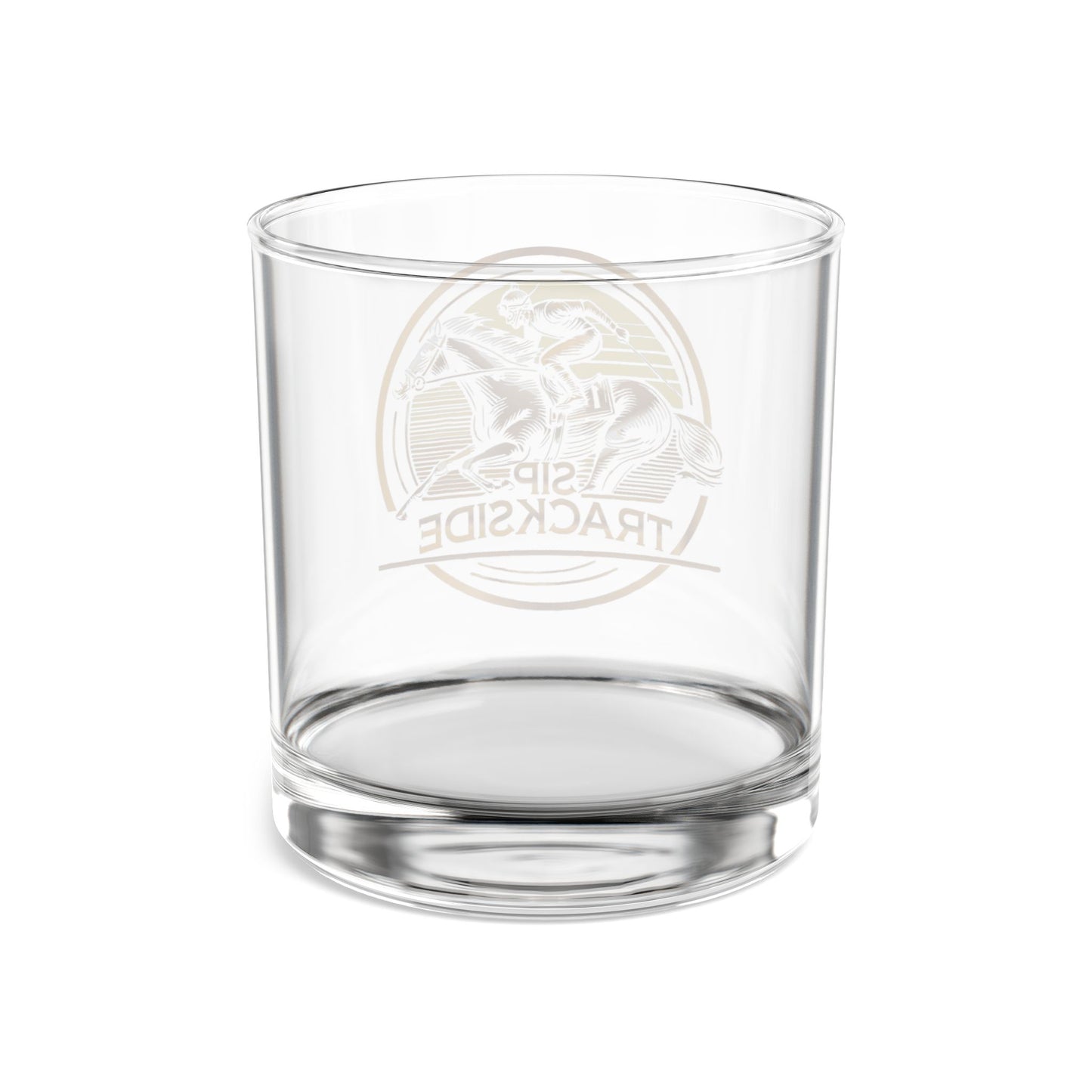 Trackside Distilling Rocks Glass, 10oz