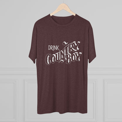 Country Boy Unisex Tri-Blend Crew Tee