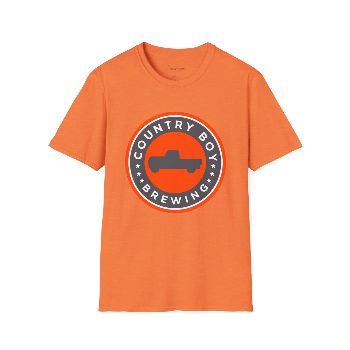 Country Boy Brewing Logo Unisex Softstyle T-Shirt