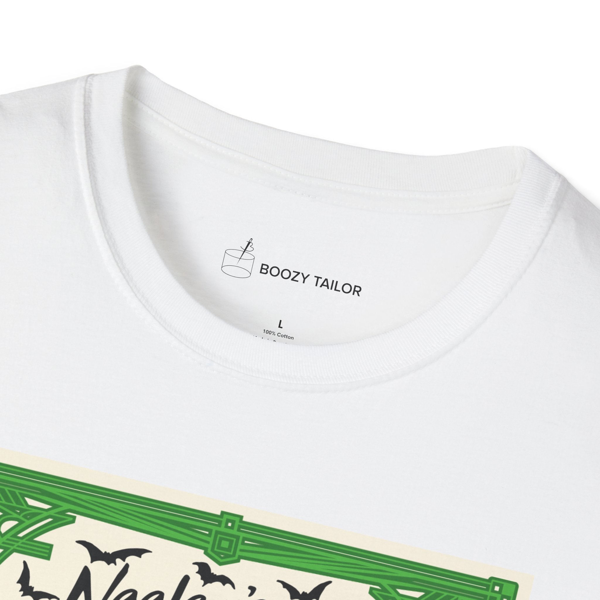 Neeley's Wormwood Absinthe Unisex Softstyle T-Shirt-11