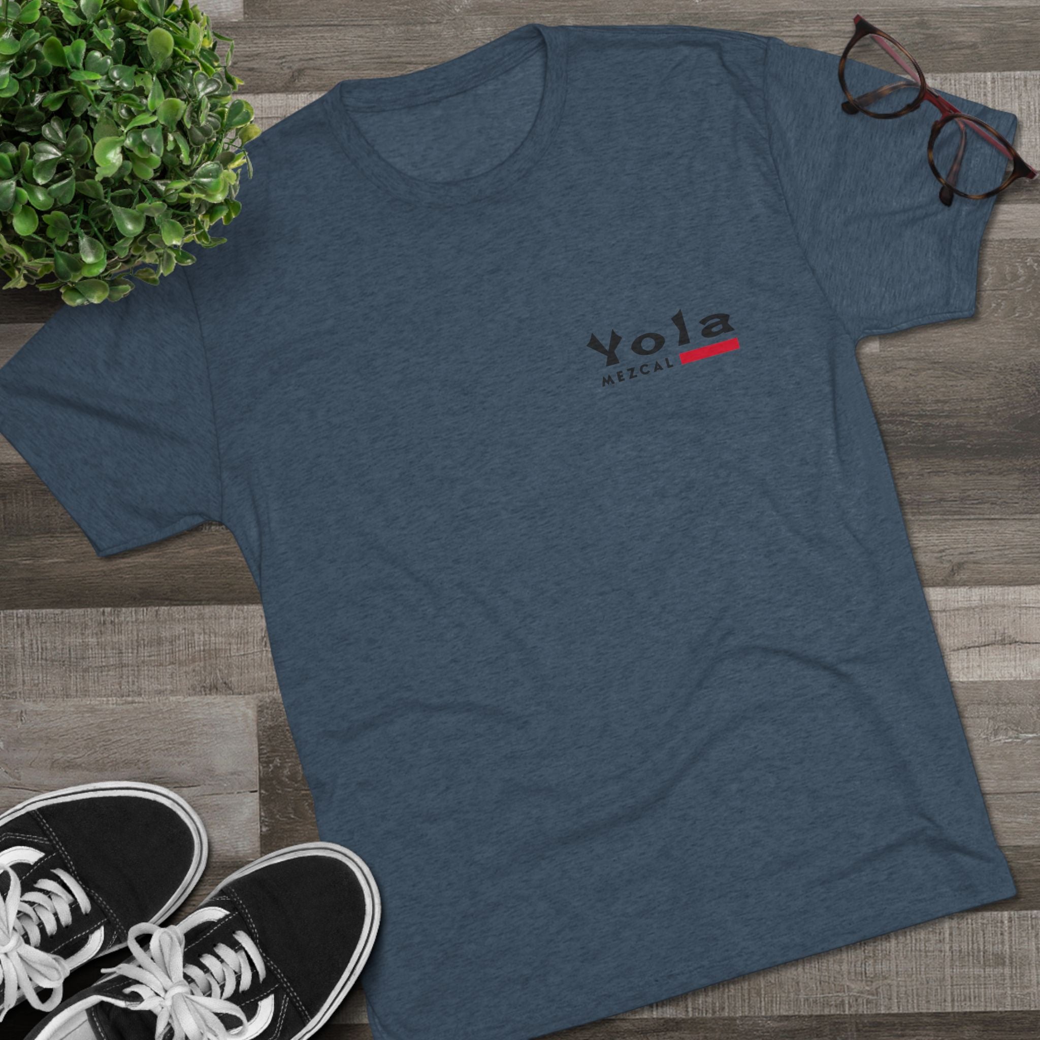 Yola Mezcal Coordinates Unisex Tri-Blend Crew Tee-21